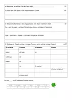 Vorschau - Arbeitsblätter - Probe zu den Zeiten - Seite 1