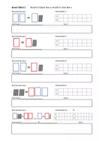 Vorschau - Arbeitsblätter - Boxen füllen - Knack die Box - Gleichungen anschaulich 2 - Deckblatt