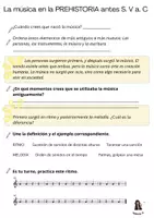 Vista previa - Unidades / Secuencias / Situaciones de Aprendizaje - DOSSIER HISTORIA MÚSICA + ACTIVIDADES - página 2