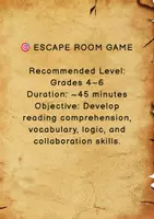 Vista previa - Juegos / Gamificación - ELAEscapeRoom-1 - página 1