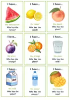 Vorschau - Spiele - Fruits Vegetables and Smoothies - 6 Lesespiele - Seite 1