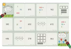 Vorschau - Spiele - Darstellungsvernetzung, ZR bis 1000: 11x Domino, mit Selbstkontrolle - Seite 3