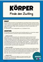 Vorschau - Spiele - Körper Finde den Zwilling - Seite 1