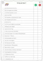 Vorschau - Arbeitsblätter - Lesetraining 1: Richtig oder falsch? Lesen Klasse 2-4 - Seite 3