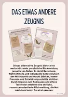 Vorschau - Anderer Materialtyp - Alternatives Zeugnis - Deckblatt