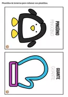 Vista previa - Tarjetas / Manipulativos - Plantillas plastilina invierno - Tesoros Brillantes - página 3