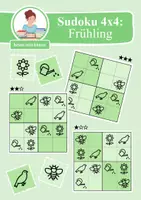 Vorschau - Arbeitsblätter - Materialpaket: Sudoku 4x4 "Rund ums Jahr!" - Logisches Denken fördern! - Seite 1