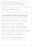 Vorschau - Arbeitsblätter - Präsens, Präteritum und Perfekt - Arbeitsblatt - Seite 1