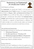 Vorschau - Stundenentwürfe - Friedhof erkunden ARBEITSHEFT - Friedhofsbesuch außerschulischer Lernort (Abschied Tod Sterben Verlust Trauer) - Seite 1