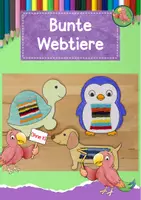 Vorschau - Mal- und Bastelvorlagen - Tiere weben, textiles Gestalten in der Grundschule - Deckblatt