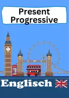 Vorschau - Arbeitsblätter - Present Progressive Englisch - Deckblatt