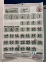 Voorbeeld - Maandkalender thema cactus - Voorblad