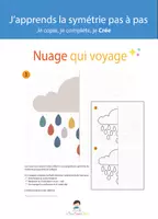 Aperçu - Matériel pour travaux manuels / dessin - Symétrie enfant – Nuage et pluie à compléter | Activité éducative PDF - Page de couverture