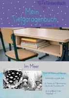 Vorschau - Mal- und Bastelvorlagen - Mein Tiefgaragenbuch Meer - Beschäftgungsbuch für die Tiefgarage - Deckblatt