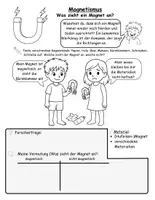 Vorschau - Arbeitsblätter - Magnetimus – Was zieht ein Magnet an? - Seite 1