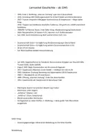Vorschau - Merkblätter - Geschichte 10. Klasse Geschichte ab 1945 - Deckblatt