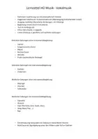 Vorschau - Merkblätter - Musik 10. Klasse Vokalmusik - Deckblatt
