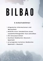 Vorschau - Arbeitsblätter - Bilbao - die Stadt Bilbao - 5 Arbeitsblätter Spanisch Sek I&II - mit mediación - Deckblatt
