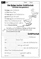 Vorschau - Arbeitsblätter - Generatives Schreiben - Die Enten laufen Schlittschuh - Seite 2