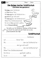 Vorschau - Arbeitsblätter - Generatives Schreiben - Die Enten laufen Schlittschuh - Seite 3