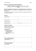 Vorschau - Arbeitsblätter - Schreibplan: textgebundene Erörterung (Kl. 9-10) am Beispiel "Fairtrade" - Deckblatt