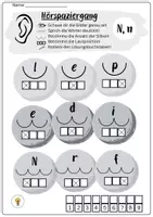 Vorschau - Arbeitsblätter - Buchstabeneinführung N, T, R, S - Buchstabe N, T, R, S - Hörspaziergänge N, T, R, S - Seite 3