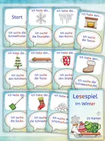 Vorschau - Stundenentwürfe - Im Winter - Lesen, schreiben, sprechen - großes Materialpaket - Seite 2