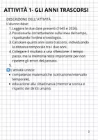 anteprima - Esercizi - La giornata della memoria (attività di matematica classe quarta/quinta scuola primaria) - Pagina 1