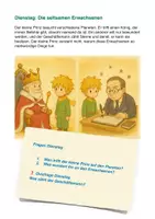 Vorschau - Mal- und Bastelvorlagen - Der kleine Prinz: Arbeitsheft Leseverständnis Klasse 3/4/5 - Seite 3