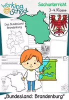 Vorschau - Arbeitsblätter - Brandenburg - Deckblatt