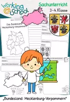 Vorschau - Arbeitsblätter - Mecklenburg-Vorpommern - Deckblatt