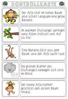 Vorschau - Arbeitsblätter - Schleichdiktat - Affe - Seite 3