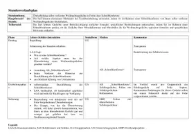 Vorschau - Stundenentwürfe - Unterrichtsreihe Weihnachtslyrik: kompletter Lernzirkel + Prüfungsstunde (produktionsorientiert, Schreiben als Prozess) - Seite 3