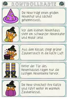 Vorschau - Arbeitsblätter - Hexe Schleichdiktat, Lesen und Malen – Lesemalblatt Materialpaket - Seite 3