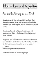 Vorschau - Arbeitsblätter - Wortbausteine Materialpaket - Seite 1