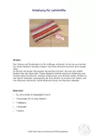 Vorschau - Mal- und Bastelvorlagen - Rundschal stricken, textiles Gestalten in der Grundschule - Seite 3