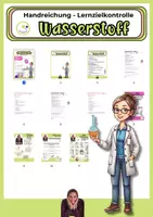 Vorschau - Test - Lernzielkontrolle Wasserstoff – Chemie Klasse 8 | Gruppe A & B | kostenlos - Seite 1