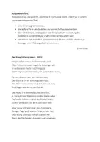 Vorschau - Klassenarbeiten - Klausur Gedichtanalyse - Der Krieg II - Heym mit EWH - Seite 1