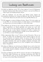 Vorschau - Arbeitsblätter - Leseübungen zum sinnentnehmenden Lesen: Texte zu Themen des Musikunterrichts (Materialpaket) - Seite 2