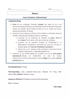 Vorschau - Test - Jenny Erpenbeck: Heimsuchung – Klausur mit Erwartungshorizont & Bewertungsraster (Oberstufe, Q1/Q2) - Seite 1