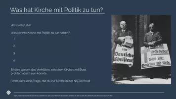 Vorschau - Stundenentwürfe - Kirche in der NS Zeit - Was hat Kirche mit Religion zu tun? - Seite 3