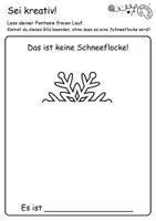 Vorschau - Mal- und Bastelvorlagen - Weitermalbilder Winter – „Das ist kein …“ | Kreativer Kunstunterricht - Seite 3