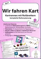 Vorschau - Stundenentwürfe - Wir fahren Kart_ Unterrichtsreihe mit Rollbrettern - Deckblatt
