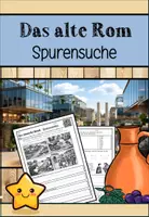 Vorschau - Arbeitsblätter - Spurensuche: Was wir von den Römern gelernt haben - Deckblatt