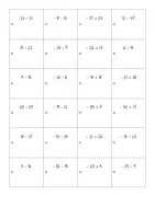 Vorschau - Test - Feedback-Karten "Rationale Zahlen" - Seite 2