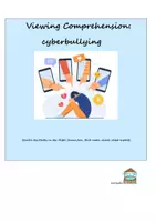 Vorschau - Arbeitsblätter - Cyberbullying Arbeitsblatt Video Viewing Comprehension - Deckblatt
