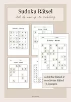 Vorschau - Arbeitsblätter - Sudoku Rätsel mit Lösungen - Deckblatt