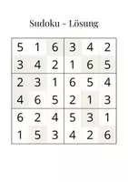 Vorschau - Arbeitsblätter - Sudoku Rätsel mit Lösungen - Seite 2
