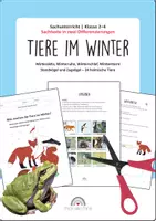 Vorschau - Mal- und Bastelvorlagen - Tiere im Winter – Winterschlaf, Winterruhe & Winterstarre Sachunterricht | 2-fach differenziert | Klasse 2–4 - Deckblatt