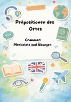 Vorschau - Arbeitsblätter - Präpositionen (Merkblatt & Übungen) - Deckblatt